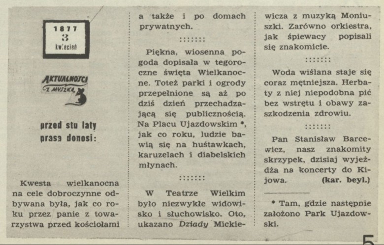 Aktualności z myszką