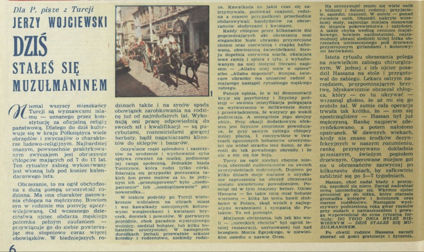 Dziś stałeś się muzułmaninem