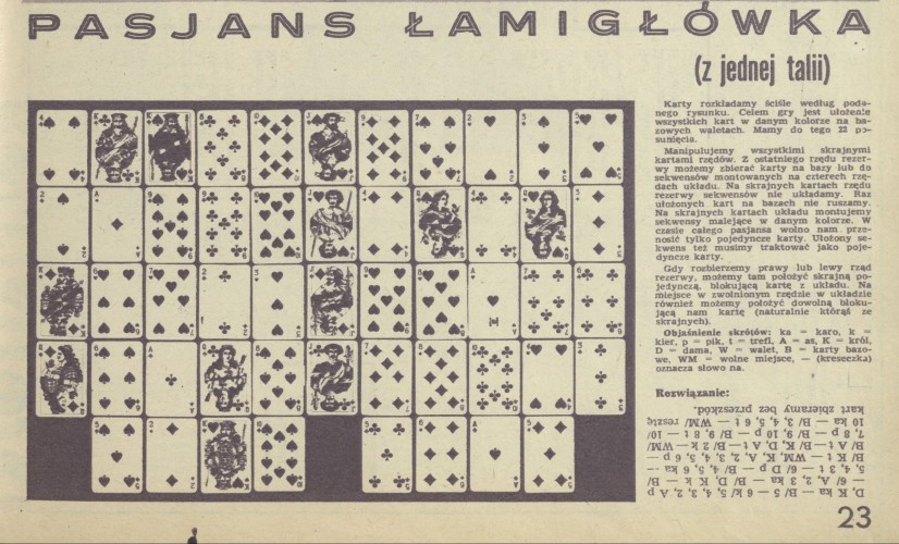 Pasjans łamigłowka