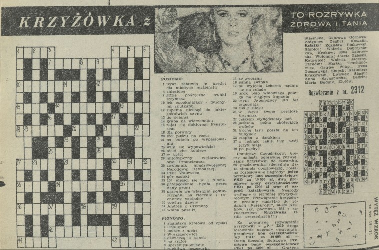 Krzyżówka z kociakiem