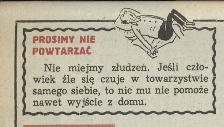 Prosimy nie powtarzać
