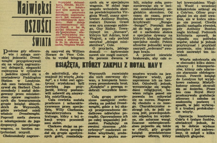 Najwięksi oszuści świata – Książęta, którzy zakpili z Royal Navy