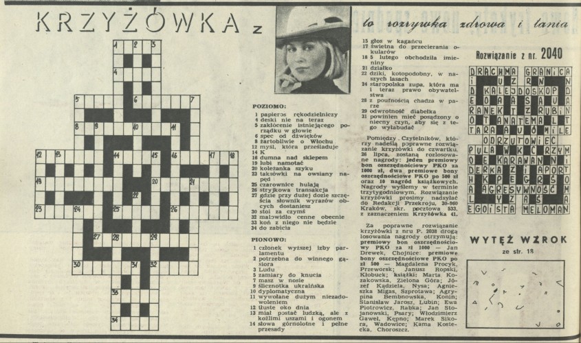 Krzyżówka z kociakiem