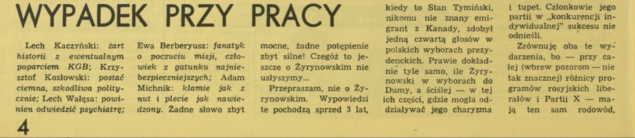 Wypadek przy pracy