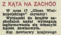 Z kąta na zachód